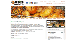 Desktop Screenshot of oasisbagels.com